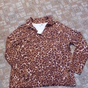 Cato Leopard Print Blouse Size 18/20 W